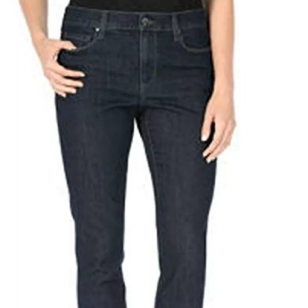 DKNY Jeans Women's Soho Classic Skinny Mid Rise Size 12x30 Dark Wash NWT